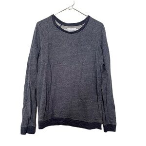 Everlane Heathered Blue Pull Over Sweater Size Medium